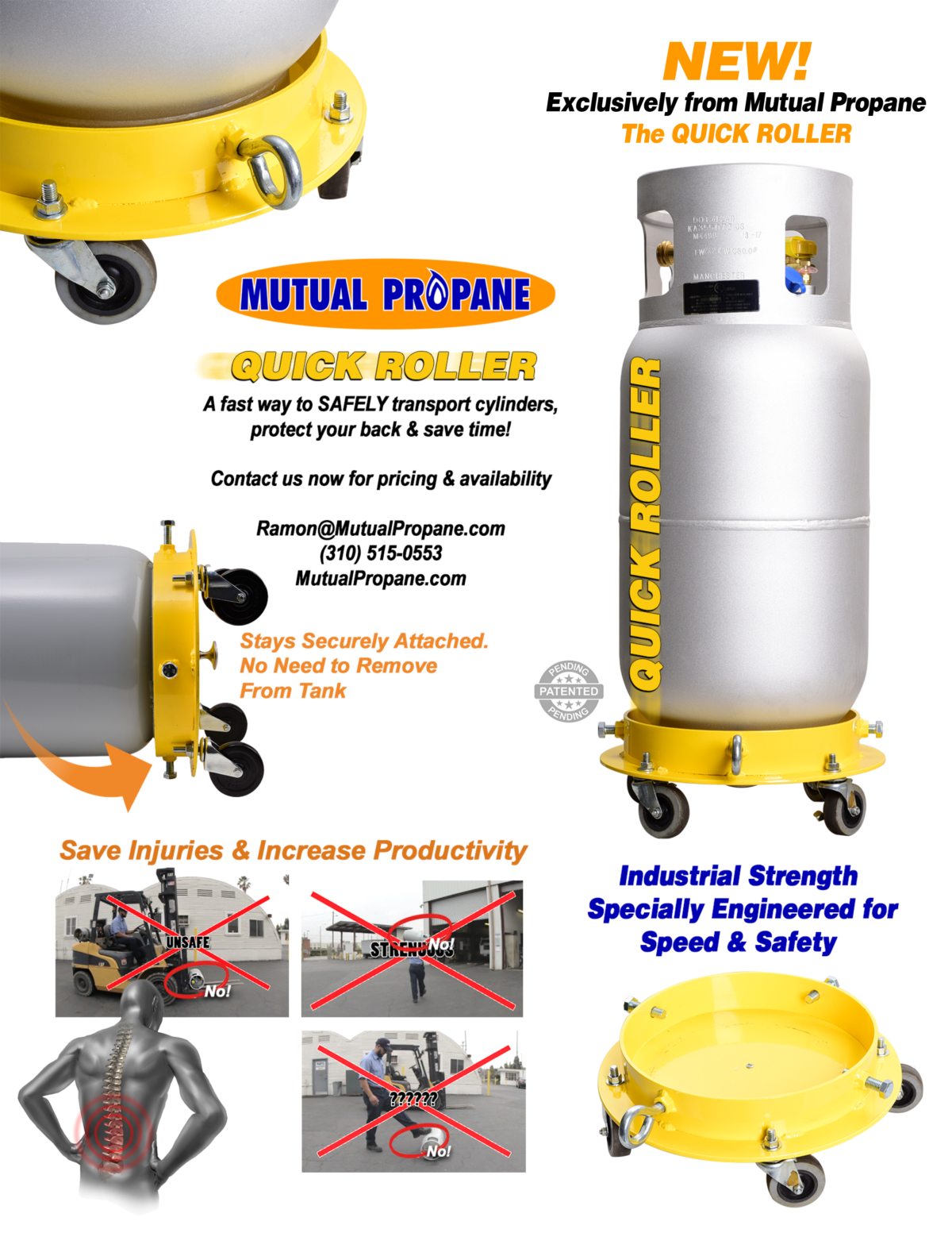 Quick Roller Propane Transport Solution