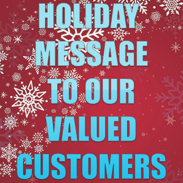 Holiday Message